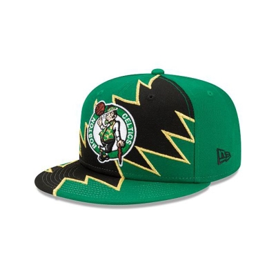 Green Boston Celtics Hat - New Era NBA Flash 9FIFTY Snapback Caps USA8930254